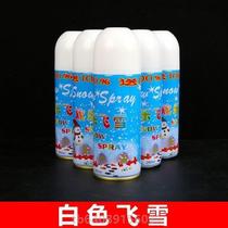 Foam? Snowflake artificial spray snow can Christmas colorful strips flying snow artificial birthday spray falling snow snow spray wedding