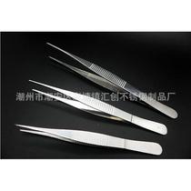 Thickened stainless steel accessories tip tweezers High quality precision tip tweezers DIY repair tool straight clip