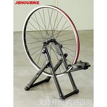 Mountain bike wheel set rim adjustment table hub spoke adjustment tool rim deflection correction nalong knitting debugging