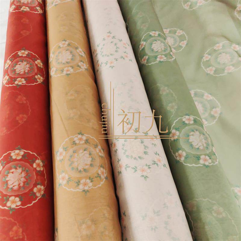 🌸古风之美,始于一匹布纺🌸【屏扇怯】汉服布料-汉服面料-淘宝好物网