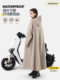 Electric Vehicle Raincoat Single Battery Motorcycle Long Full-Body Heavy Rainproof Men's and Women's Enlarged and Thickeneded Cycling Poncho
