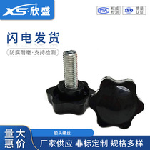 Manufacturer produces plastic head screws injection molding stainless steel British and American screws custom-made hand screws.