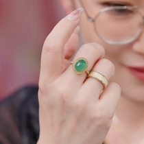 (Q Jewelry) Emerald Ring Slightly Different