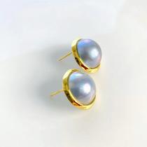 (Q Jewelry)s925 starry sky blue seawater maple earrings are slightly different