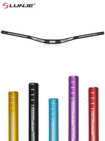 轮迹 山地自行车车把手25mm抬升燕把狙击手横把龙头改装骑行配件