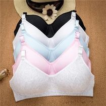 2024 Girls Training Bra Wireless Thin Cup Bra Fashion Comfort