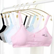 Young Girls Cotton Underwear Teenage Training Sports Bra Top