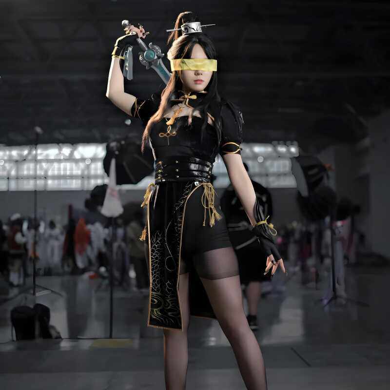 宁红夜cos服全套假发 颜值爆表的永劫无间游戏性感装扮_Cosplay女装_淘宝游戏网