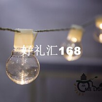 Novelty Outdoor lighting 5cxm LED White Ball string lamps Wh