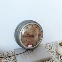 Old clocks 5060s imported old-fashioned electric clocks old wall clocks old objects old appliances interior decoration display ornaments
