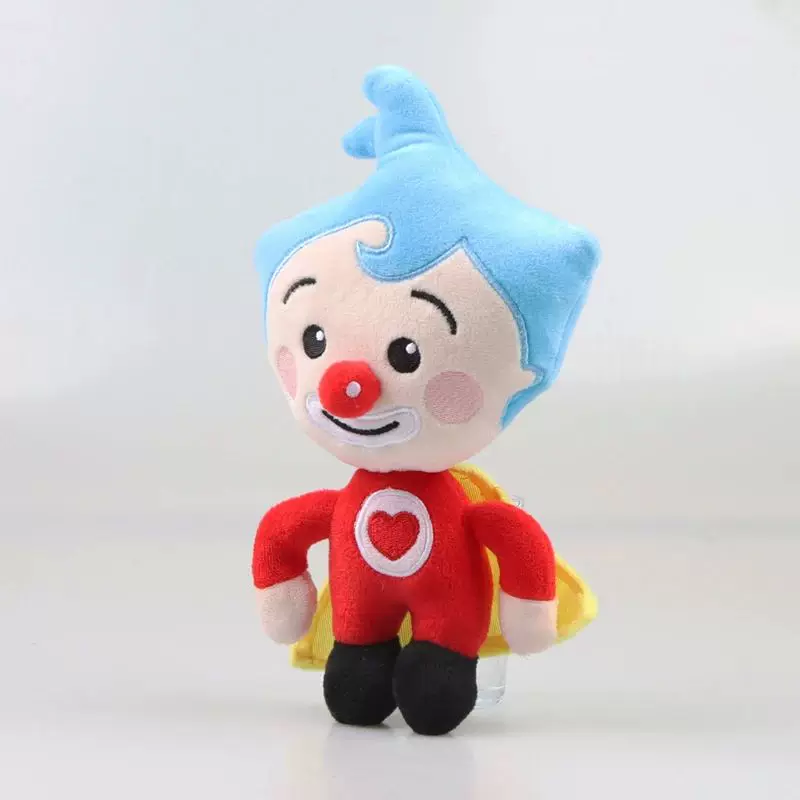 Дешёвые 25см Плим Клоун Плюш toy, каваи клоун плюшевые игрушки