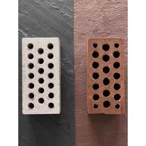 Shale Decorative Porous Bricks A Large Number of Red Brick Holes Load-Bearing Wall Bricks Multi-type Building WNR Specialist Manufacturer Straight Hair for Porous Use