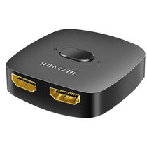 HDMI dual converter HD splitter 2 in 1 out two-way splitter HV-603WHDMI HD switch 3