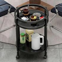 Special coffee table for chess room tea rack with wheels removable multi-layer tea table mahjong table chess and card table small tea machine