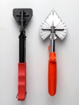 Wire trough scissors keel iron sheet cutter once thickened ceiling buckle U-shaped gardening scissors 90-degree flower letter card strip