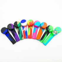 Spot Wholesale Silicone Pipes Small Colored Pipes With Stai
