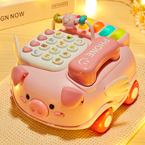Simulated telephone landline baby boy music multi-functional educational early education childrens toys 1 to 3 infants