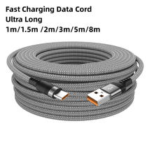 6A Extended USB TYPE-C Cable Braided Data Cable for hua Xia