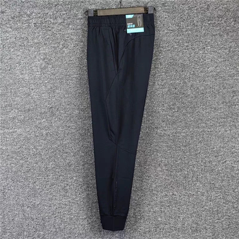 Anta Sports Pants Men's Autumn Sweat-Absorbent Breathable Knitted Training Running Pants with Tapered Legs 152437305