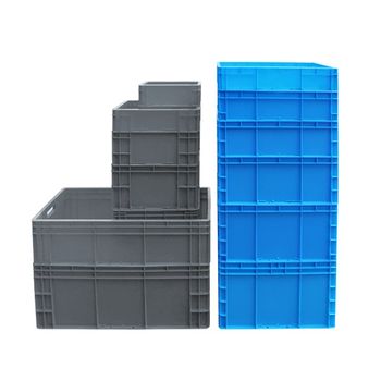 Thickened plastic box basket square with lid turtle fish aquatic industry automobile q distribution storage logistics box