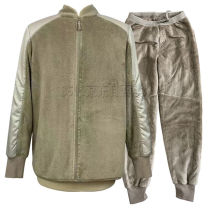 19-sided imitation patrol velvet clothes and pants winter cold protection and warmth duty training cold storage labor protection cotton clothes and pants suit