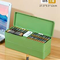 Data cable sorting electrical box multi-layer battery number storage box dust-proof box large capacity 5 desktop 7 transparent number test