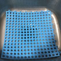 Kitchen anti-scratch sink drain pad dishwashing sink anti-clogging kitchen waste filter tableware drain protection plate
