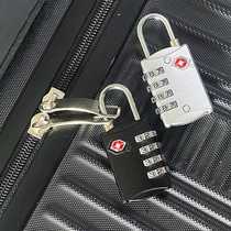tsa code lock trolley luggage overseas suitcase anti-theft lock checked customs clearance lock luggage customs padlock