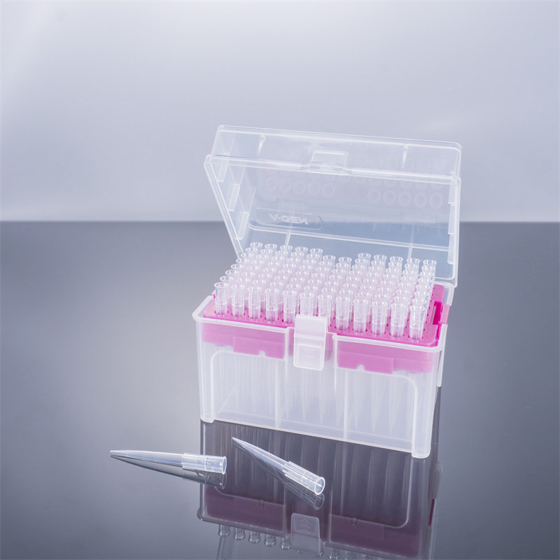 卡赛科无菌级包装移液枪10/50/100/200/300&mu;L吸头59.5mm一次性吸嘴实验室核酸低吸附非滤芯优质透明吸头包邮