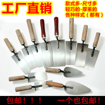 Bricklaying knife masons ash spoon shovel tiling thickening plastering knife tiling spade ash pool trowel tile tool