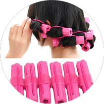 Lazy people dont hurt their hair sleep curly hair magic sponge sleep styling heatless curling iron big wave perm-free hair curling iron