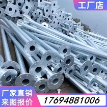 Manufacturer F pole road safety sign single column sign pole frame type sign pole traffic sign