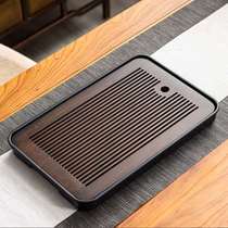 Japanese-style bamboo melamine small tea table tea tray kung
