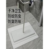 Squat toilet cover bathroom potty deodorant and anti-blocking device toilet pit bathing squat toilet clogging and anti-odor plug artifact