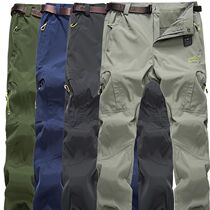 Summer Casual Sretch Pants Men Lightweight Quick Dry Breatha