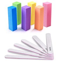 Manicure Polishing Filing Tofu Block Set 12-piece Manicur