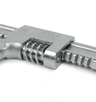 Fukuoka Tools Multifunctional Adjustable Wrench Heavy Duty Right Angle Large Opening Pipe Dual-Purpose Wrench Water Pipe Pliers