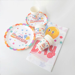 Disposable Cutlery, Balloons, Party Birthday Themed Tableware, Plates, Paper Cups, Tablecloths, Holiday Decorations and Arrangements