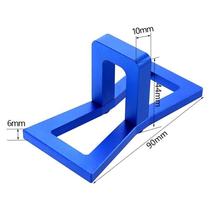 Woodworking dovetail gauge aluminum alloy mortise and tenon planner with scale auxiliary scriber mortise and tenon line drawing tool