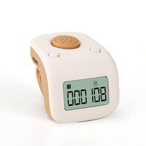 New Yixin counter luminous rechargeable mini u ring counter wear finger press counter four colors