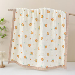 Baby Baby Gauze Bath Towel Cover Blanket pure cotton Absorbent Six-layer Baby Bath Towel Children's Winter Soft Class A Cotton