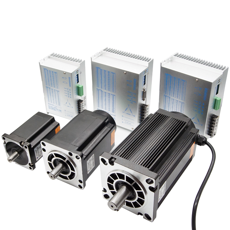 86/110/130 Three-Phase High-Voltage Stepper Motor Set 220V with 5~9A Driver 3522/3722/3922 86/110/130 Three-Phase High-Voltage Stepper Motor Set 220V with 5~9A Driver 3522/3722/3922