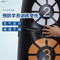 Basketball defensive dummy passing training obstacle inflatable human wall tumbler design basketball training auxiliary equipment