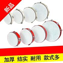 Musical instrument tambourine childrens Xinjiang dance percussion instrument tambourine Uighur early education hand drum kindergarten hand