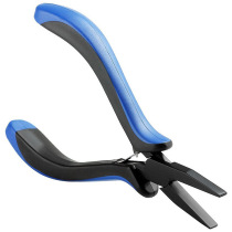 Teflon flat-nose pliers DIY hand-tied hook pliers jewelry wire pull pliers wire pliers dipped in plastic handle tool pliers