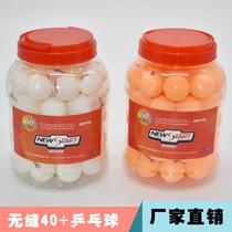 New Starting Point New Materials 40 Table Tennis Training and Competition Balls 60 Pack Standard Bucket Table Tennis Balls