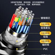 Adapter HD cable network port Honor cable with desktop braided cable conversion wired laptop power supply belt