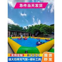 Pool large inflatable swimming pool outdoor childrens water park fishing pool paddling pool custom pool family swimming pool