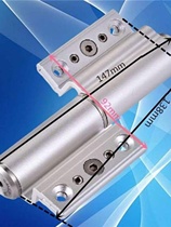 Broken bridge invisible door hinge automatic closing door closer hydraulic buffer damping spring hinge hidden door self-closing page