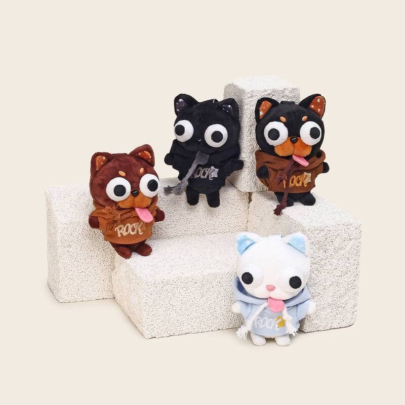 Original Xiwa Wa - Denim Series Plush Keychain Pendant Cute and Quirky Chihuahua Doll Toy Original Xiwa Wa - Denim Series Plush Keychain Pendant Cute and Quirky Chihuahua Doll Toy